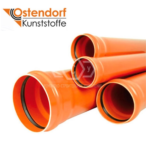 material Труба канализационная ostendorf (оранж)