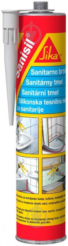 material Герметик силіконовий Sika Sanisil