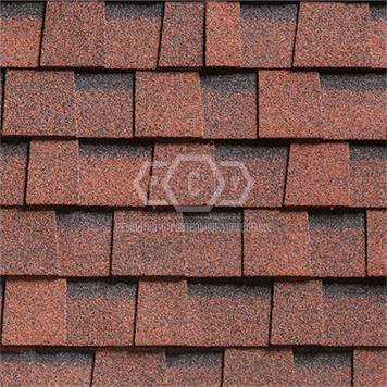material Битумная черепица rancho red