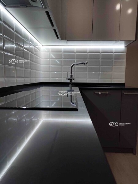 Installation of kitchen in Altair 2 Residential Complex RSU