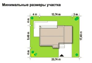 Private house in Ilyichevsk 14 RSU